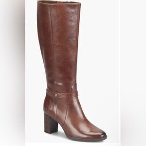 Børn Women's Brown Ellendale Knee High riding Boot leather size 6